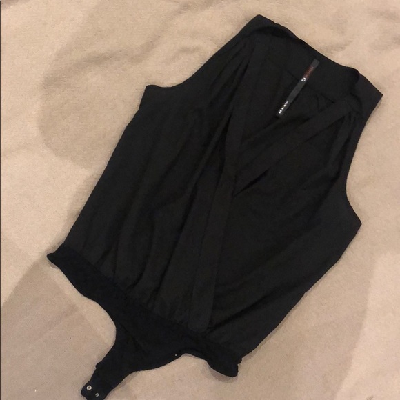 (2 FOR $15) Black Body Suit - Picture 1 of 4